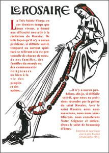 Dépliant sur le Rosaire