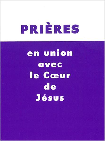 Prières en union avec le cœur de Jésus