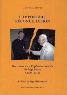 L'impossible réconciliation </br><span style="font-size: 80%;">par M. l'abbé Rioult</span>
